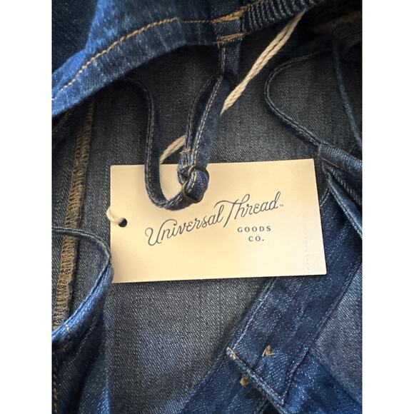 Universal Thread Midi Denim Spaghetti Strap Dress Size Small - Picture 4 of 5